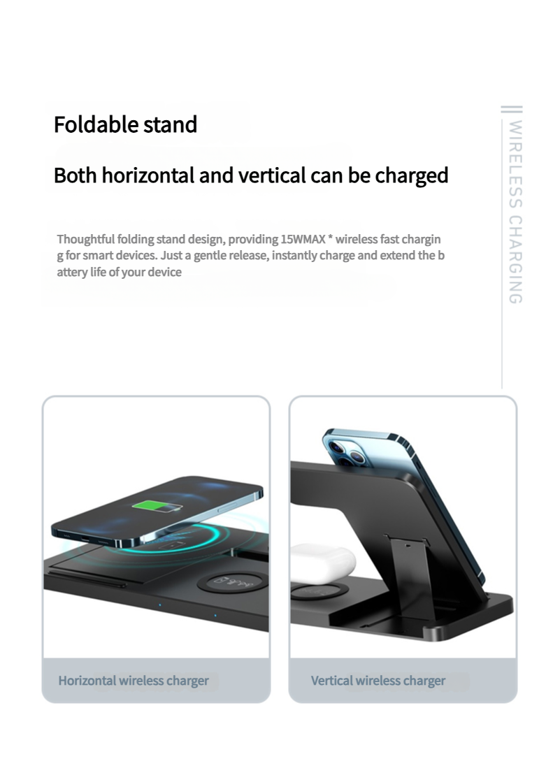 Four-in-one wireless charger