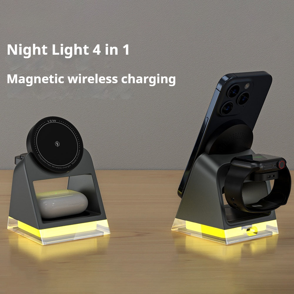 Crystal Lamp 3-in-1 Wireless Charger